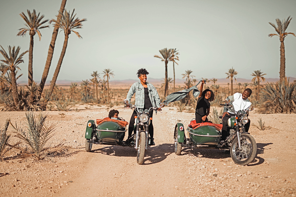 Marrakech-with-Kids-Sidecar-Adventure-Best Activities in Marrakech for Families
