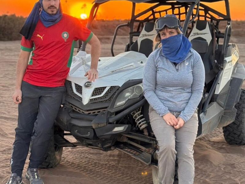 Buggy palm in Marrakech