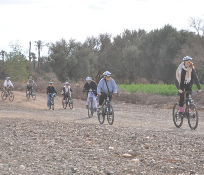 Cycling in Marrakech , Cycling in Palmeraie